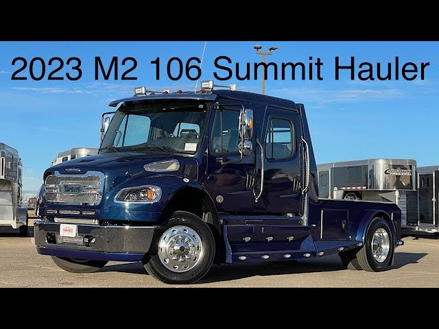 Preview image of 2023 Freightliner M2 106 Summit Hauler youtube video
