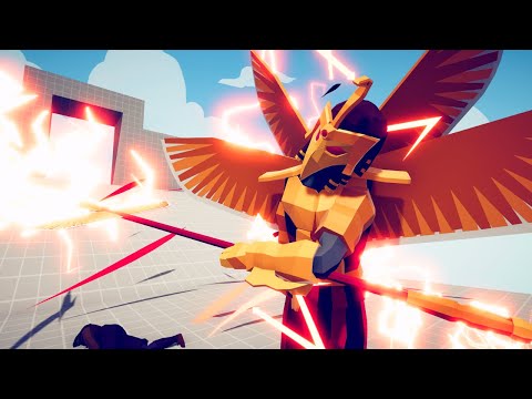 NEW WARRIOR OF RA vs EVERY UNITS - Totally Accurate Battle Simulator TABS