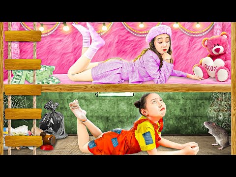 Poor Kid Baby Doll Vs Rich Kid Suzy Incredible Room Makeover