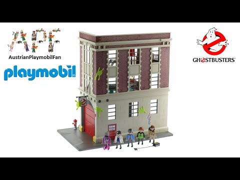 Vidéo PLAYMOBIL Ghostbusters 9219 : Quartier Général Ghostbusters