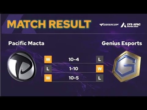 CFS APAC | Bo3 | Pacific Macta vs Genius Esports - SPRING 2023