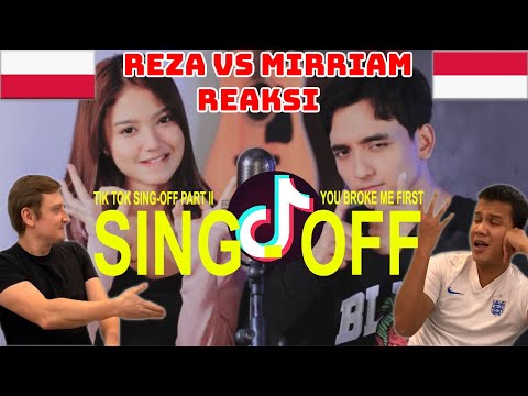 REZA DARMAWANGSA : SING - OFF TIKTOK SONGS PART II - Reaction! Amazing vocal! - Indonesia