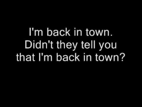 I'm Back In Town