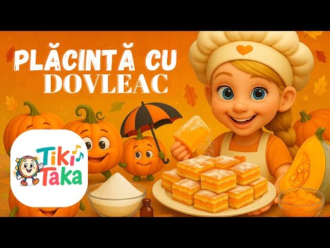 Plăcintă cu dovleac (Rețete muzicale cu MiGusta) - Tiki Taka Music For Kids | MiGusta Bucătărește