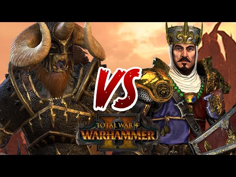 Classic KHOLEK - Warriors of Chaos vs Bretonnia // Total War: WARHAMMER II Multiplayer