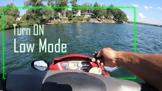 How To turn ON Low mode L-Mode on Yamaha waverunner