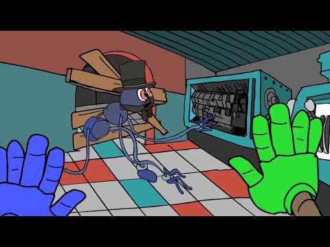 POPPY PLAYTIME Chapter 2. Daddy Long Legs Death Animation!