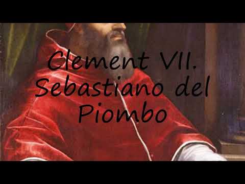 How to say Clement VII. Sebastiano del Piombo in English?