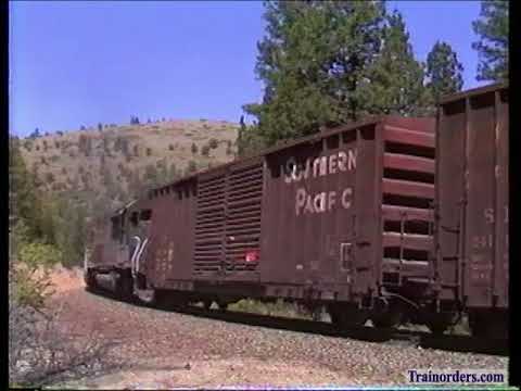 Classic Railroad Series 1075 - SP lumber train on the Siskiyou Sub - 1990