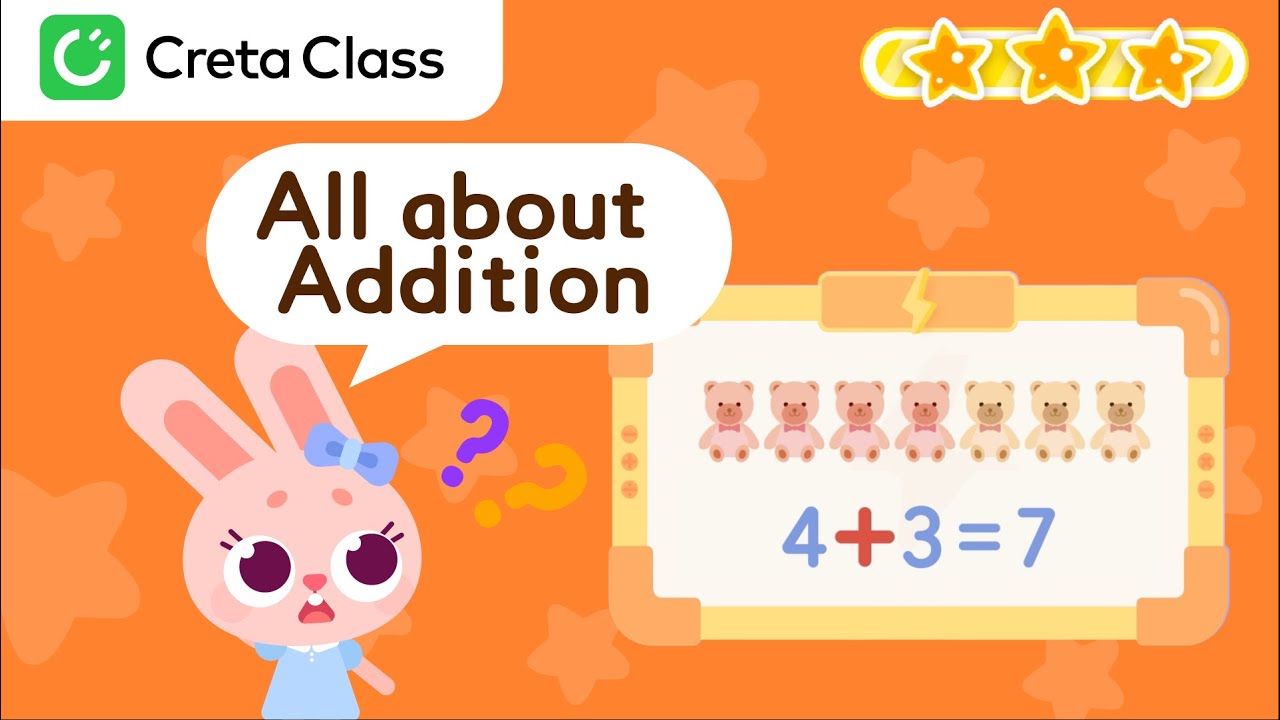 All About Addition | Math for Kids | Math Lessons & Creta Class