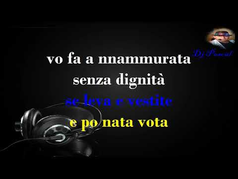 Michele Taurino Ft  Anthony   Chella Dinto Lietto Karaoke Avi con voce di Michele Taurino