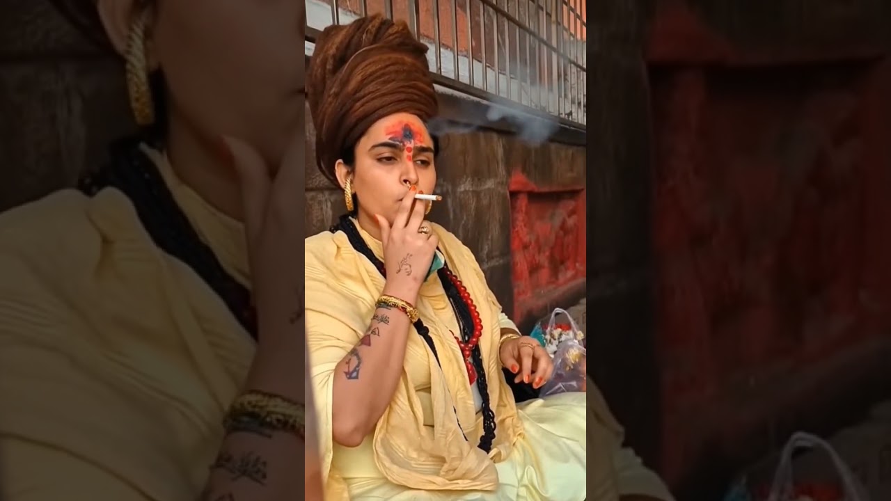 Sadhwi aghori Chanchal nath guru Ji#aghori #kalimaa #aghoribaba #bagvan #trending #viral #mahadev