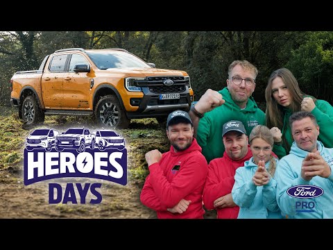 Ford Pro Heroes Day – Der Ranger Plug-in-Hybrid in Action | Ford Deutschland