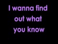 Miley Cyrus + David Archuleta - I Wanna Know You ...