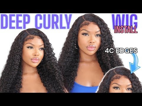 18inch natural color Peruvian Virgin Hair Body Curl lace front wig