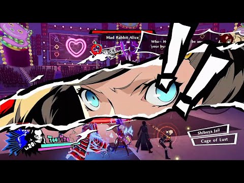 Mad Rabbit Alice Boss Fight - Persona 5 Strikers 