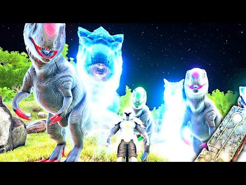 ARK Survival Evolved - MEGALOSAURUS, 150+ SPOOPY DINO MOD WAR, MANTICORE ARMOR  ( Modded Gameplay )