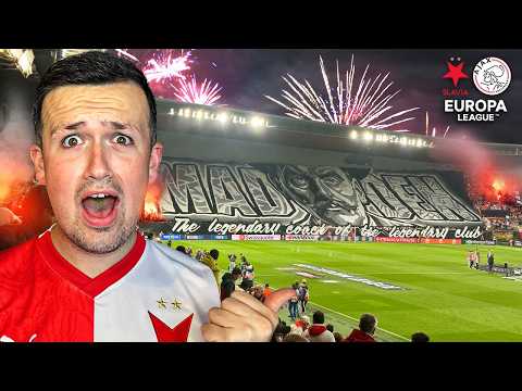 I Watched The Most INSANE Atmosphere at Slavia Prague vs Ajax