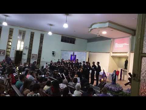 Trecho final do coro final da Paixão Segundo Mateus de Bach