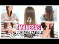 Cómo Cortar El Cabello Recto 4 Opciones
