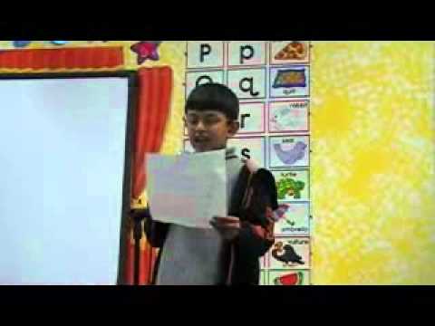 Genius Kid Aman Khinvasara presents his Acrostic Poem