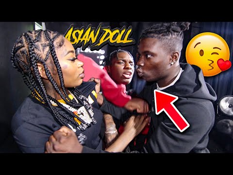 I SNUCK A KISS ON ASIAN DOLL AND THIS HAPPENED... *Gone Wrong*