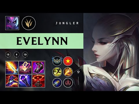 Evelynn Jungle vs Xin Zhao - VN Challenger Patch 25.24