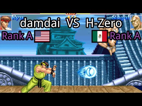 Super Street Fighter II X: Grand Master Challenge: damdai (US, Rank A)  vs H-Zero (MX, Rank A)
