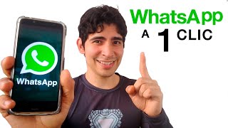 👆 Cómo Crear ENLACE DIRECTO o URL a WhatsApp ✅ para chatear a 1 solo clic | Chatbot Profesional