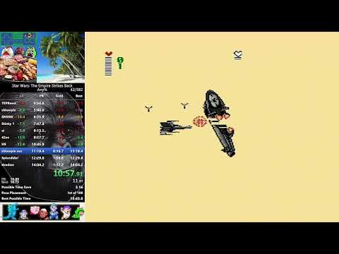Star Wars: The Empire Strikes Back (NES) - Any% in 13:51