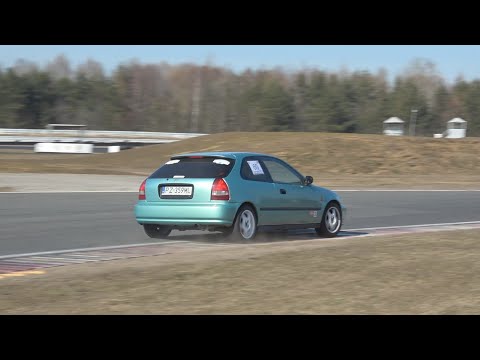 Paweł Zasada, Honda Civic | P2 w klasie 2🥈 - IV SuperOES Tor Poznań - 12.03.2022