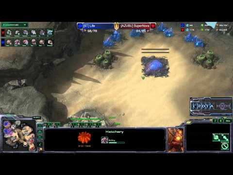 Life (Z) vs SuperNova (T) - G2 - StarCraft 2 - HOTS125