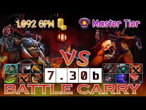 🔥🔥BATTLE CARRY 🔥🔥Alchemist [1K GPM ] VS Lifestealer [Master Tier] [PROPLAYER] - Patch 7.30b