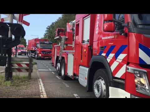 Spoed brandweer Rally in Harlingen 2023￼