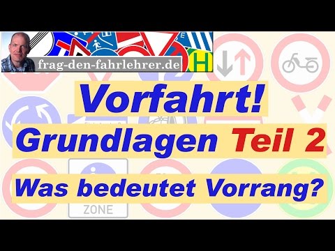 RIGHT-OF-WAY EXPLAINED - Right-of-way rules explained - BASICS PART 2 - THEORY LEARNING FOR THE D...