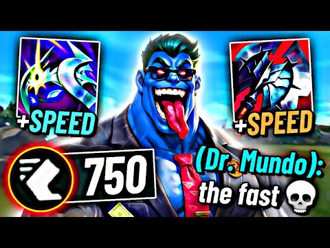 New Dr.Mundo BUILD is simply BROKEN (THE FAST)