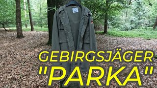 Gebirgsjäger Bundeswehr Feldjacke Parka Selten