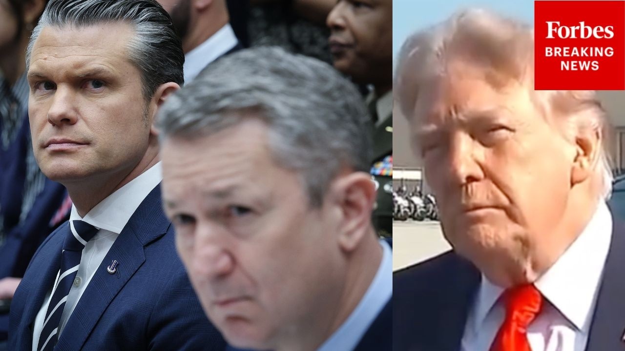 Video | Trump Asked If U.S. Could Return To 'All Out War' With Iran Amid Meetings With Hegseth, Caine