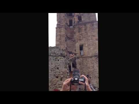 Erica Mena shoots in panama ruins for her upcoming calendar