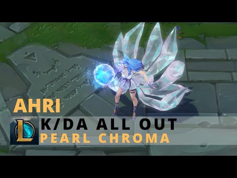 KDA All Out Ahri Pearl Chroma - League Of Legends