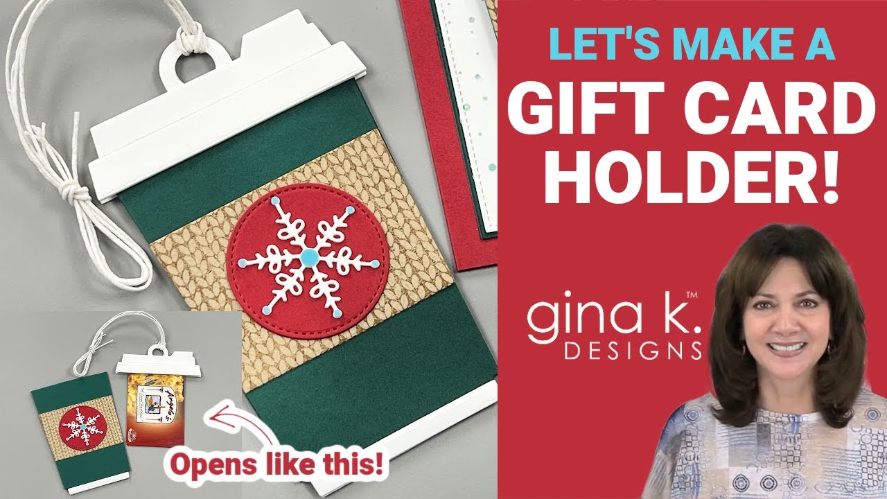 Let's Make a Gift Card Holder!