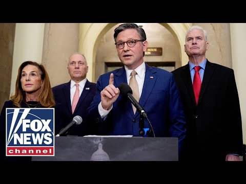 House Speaker Mike Johnson gives update on Trump's agenda