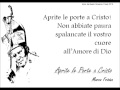 Aprite le Porte a Cristo 
