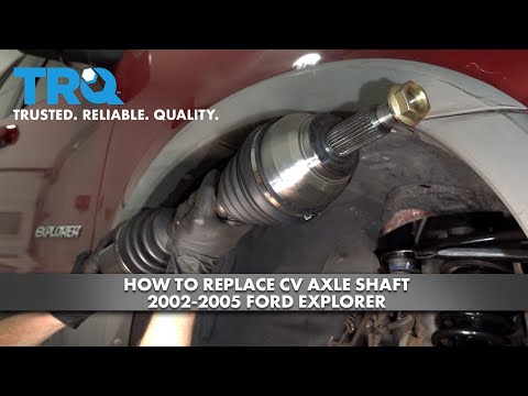 How to Replace CV Axle Shaft 2002-2005 Ford Explorer