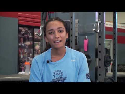 Athlete's Zone Online video.