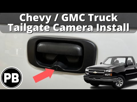 1999 - 2006 Chevy / GMC Truck Tailgate Backup Camera Install