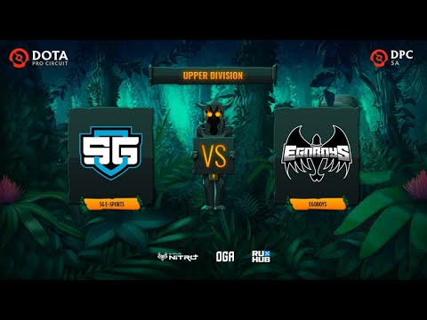 SG e-sports vs EgoBoys, Dota Pro Circuit 2021: S1 - SA, bo3, game 2 [Inmate & Eiritel]