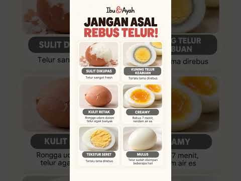 Jangan Asal Rebus Telur, Kesalahan Ini Bikin Hasilnya Tidak Sempurna #ibudanayah