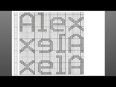 Knitting Words/Names With The Built-In Alphabet On The Brother KH-965/KH-965i