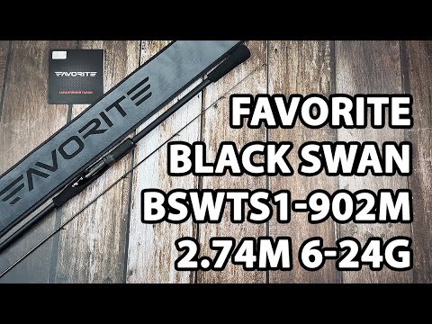 Спінінг Favorite Black Swan BSWTS1-902M 2.74m 6-24g Fast